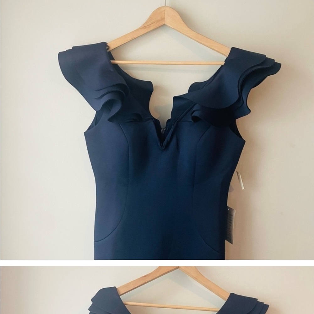 Eliza J Ruffled Cap Sleeve Bodycon Dress - Picture 5 of 5